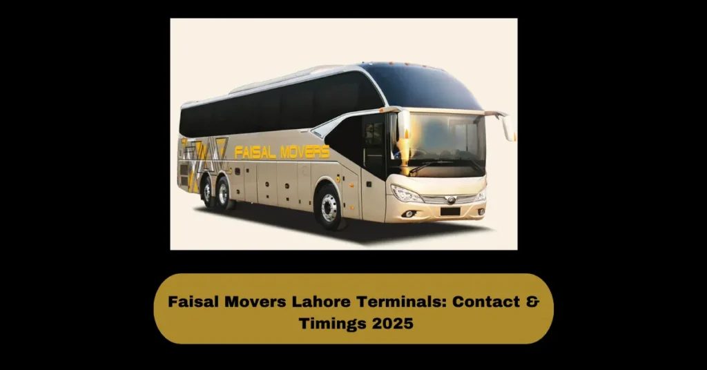 Faisal Movers Lahore Terminals