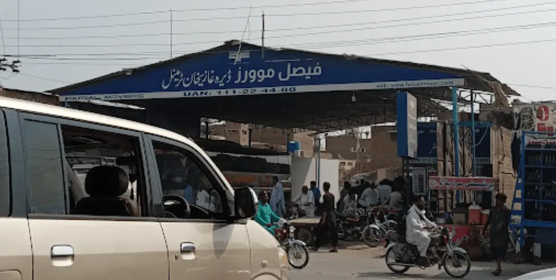 Exact Location of DG Khan Terminal