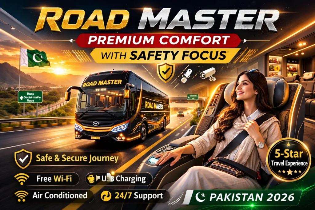 Road Master – Premium Comfort with Safety Focus