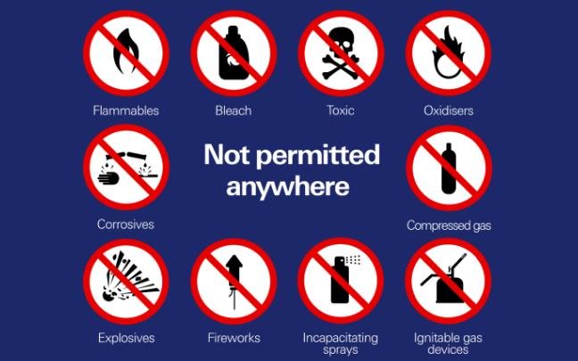 Prohibited Items